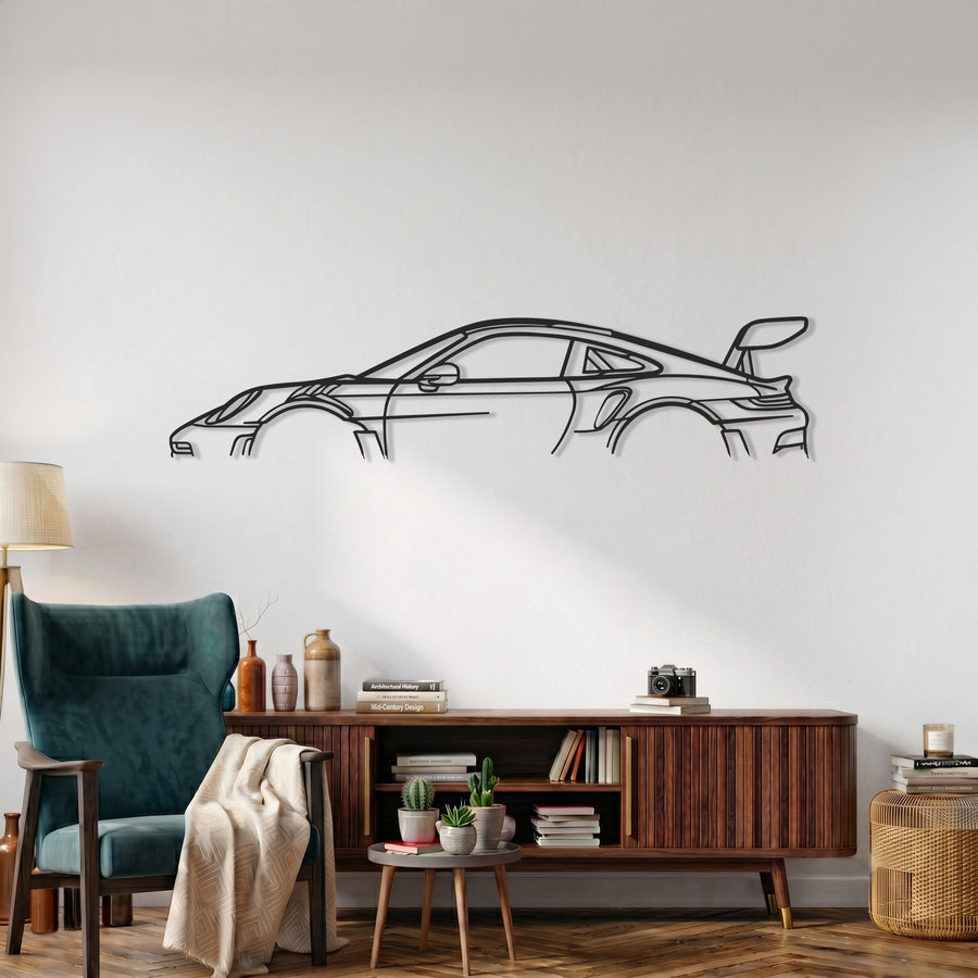 911 GT3 RS 992 Gen. Metal Wall Art