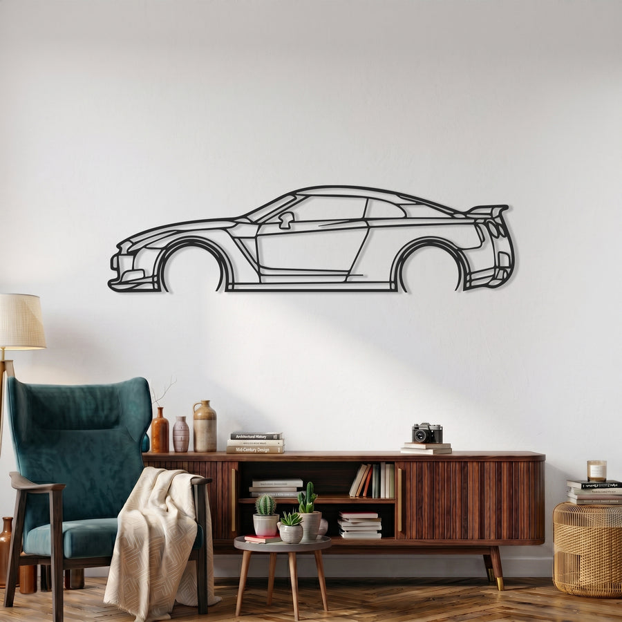 GT-R R35 Metal Wall Art