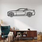 Camaro (6th Generation) Car Silhouette Metal Wall Art