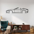 Roma Spider Convertible/Grand Tourer (Internal Factory: F169) Car Silhouette Metal Wall Art