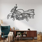 ZX-6R G1 1998 Motorcycle Silhouette Metal Wall Art
