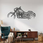 Stryker SE 2017 Motorcycle Silhouette Metal Wall Art