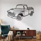 Apache / Task Force Series (1955-1959) Angle Silhouette Metal Wall Art