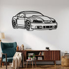 Mustang SVT Cobra R - 4th Gen. (2000) Angle Silhouette Metal Wall Art
