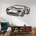 GT (2005-2006) Angle Silhouette Metal Wall Art