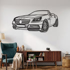 Brabus Monoblock / SLK-Class (R172) Angle Silhouette Metal Wall Art