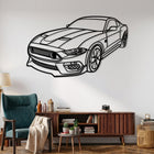 Mustang Mach 1 (6th Gen. / S550) Angle Silhouette Metal Wall Art