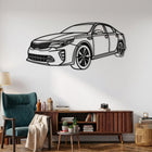 Optima / K5 Angle Silhouette Metal Wall Art