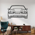 1994 Mustang SVT Cobra (SN95) Front View Metal Wall Art