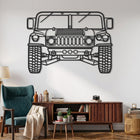 H1 Angle Silhouette Metal Wall Art