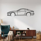 F-Type Coupe (Facelift) Car Silhouette Metal Wall Art
