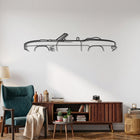 Firebird Convertible 1st Gen. Facelift (1969) Car Silhouette Metal Wall Art