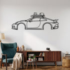 911 Dakar Rally Edition (Type 992) Car Silhouette Metal Wall Art