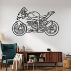 S1000RR 2019 Motorcycle Silhouette Metal Wall Art
